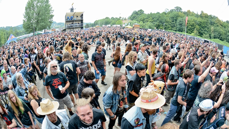 Fans na Masters of Rock